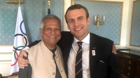 Yunus Teams up with President Macron and Mayor Hidalgo of Paris for the 2024 Olympics Yunus Teams up with President Macron and Mayor Hidalgo of Paris for the 2024 Olympics