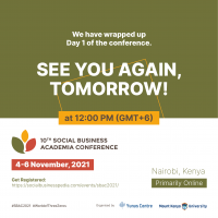 Day 1 of the 10th Social Business Academia Conference! Day 1 of the 10th Social Business Academia Conference!
