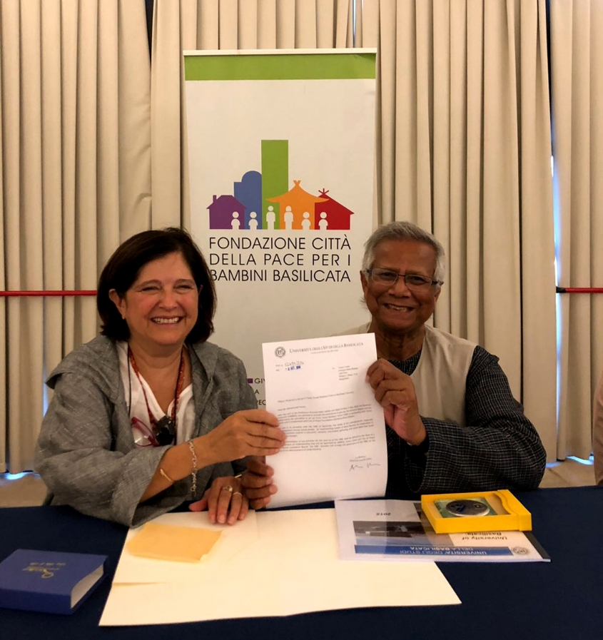 University of Basilicata in South Italy establishes 60th Yunus Social Business Centre University of Basilicata in South Italy establishes 60th Yunus Social Business Centre